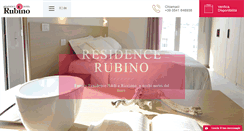 Desktop Screenshot of hotelresidencerubino.it